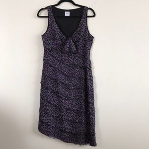 Armani Collezioni Leopard Animal Print Dress